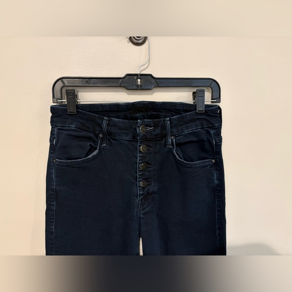 MOTHER Pixie Ankle Fray Ankle Jeans Size 27 - Picture 3 of 8